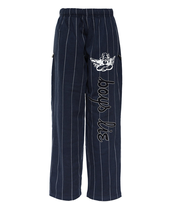 Womens Big Leaguer Alex Pants in Navy