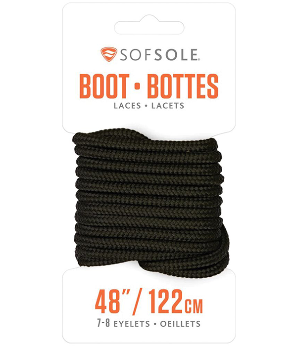 Boot Waxed Lace Black
