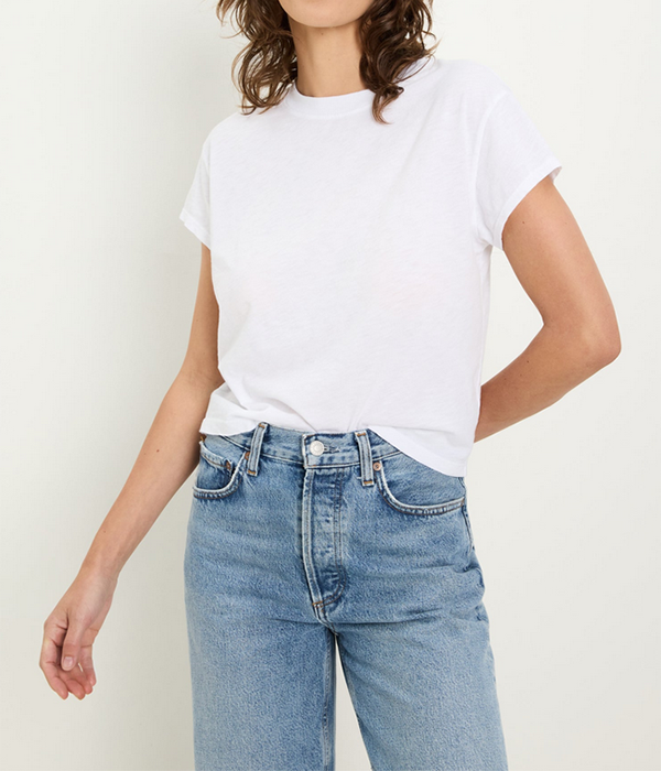 Womens Grayson Cropped Crewneck