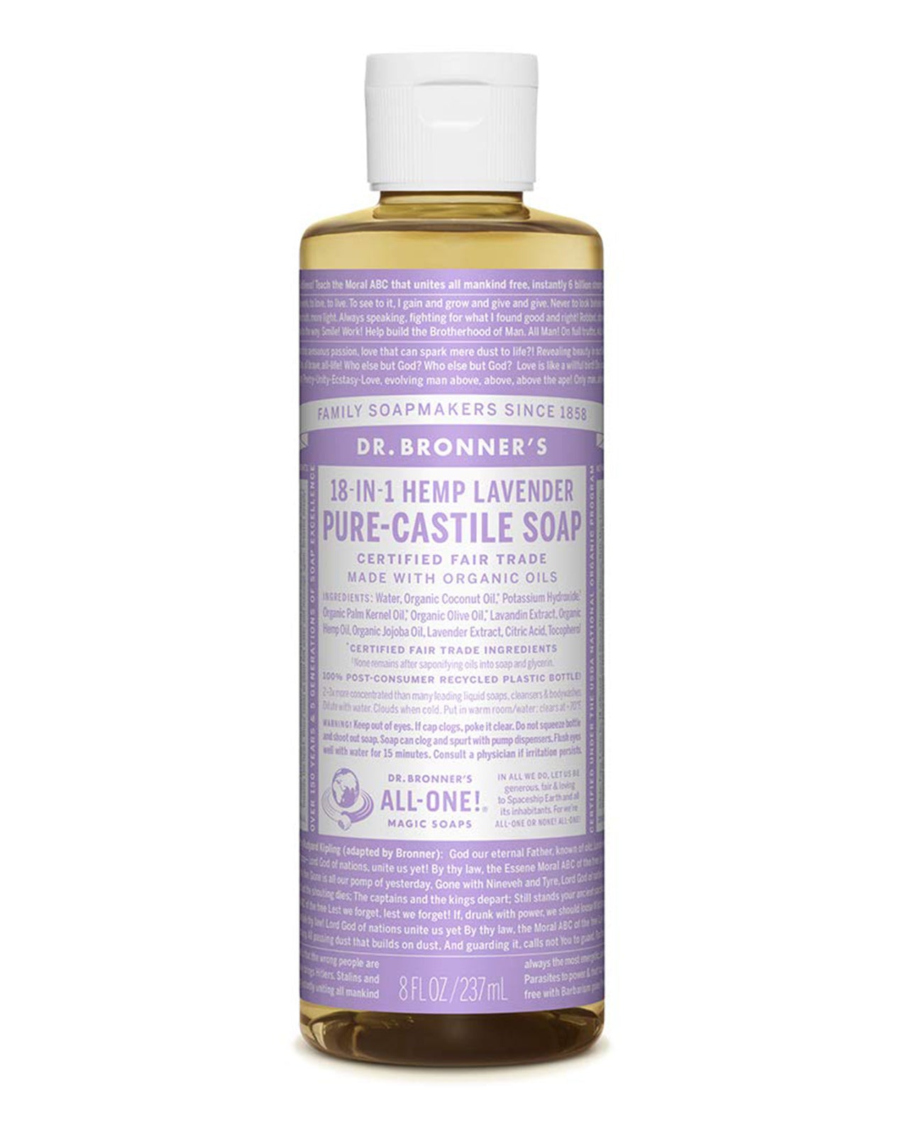 DR BRONNERS Lavender 8oz