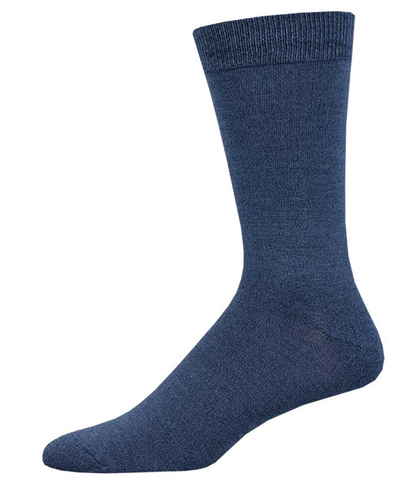 Mens NAV Solid Sock