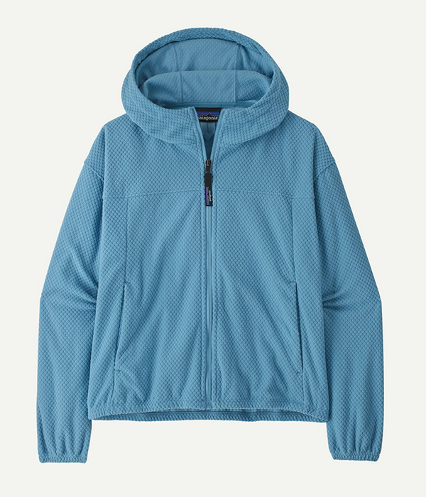 Womens Textured Fleece Hoody