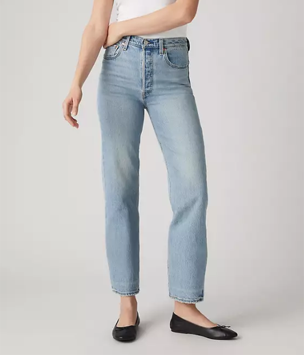 Womens Ribcage Straight Ankle in Lets Share