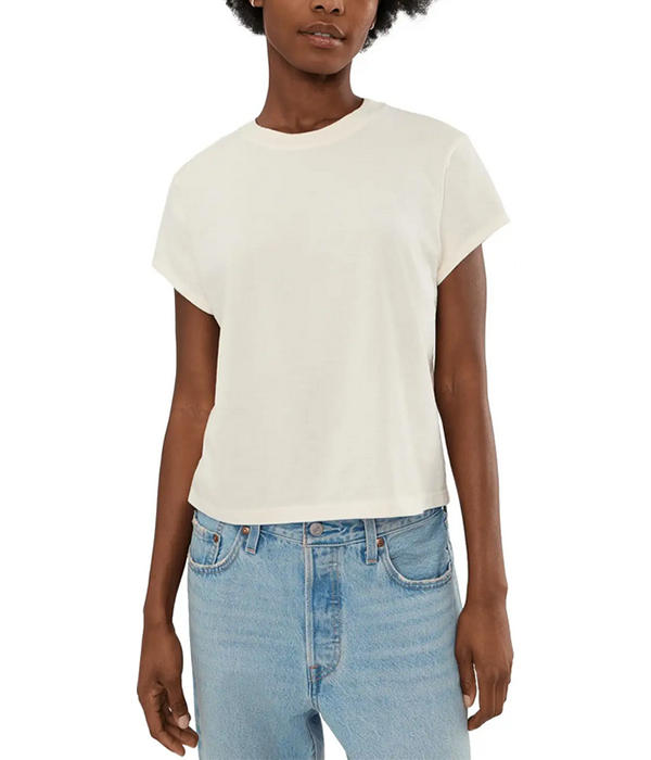 Womens Solene Boxy High Crew Tee