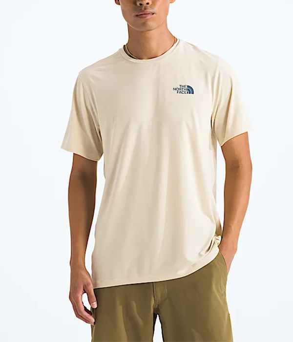 Mens Adventure Campfire Short-Sleeve Tee
