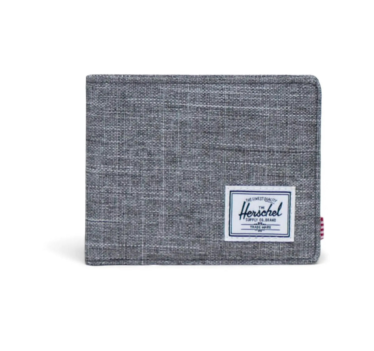 Roy Wallet in Raven Crosshatch
