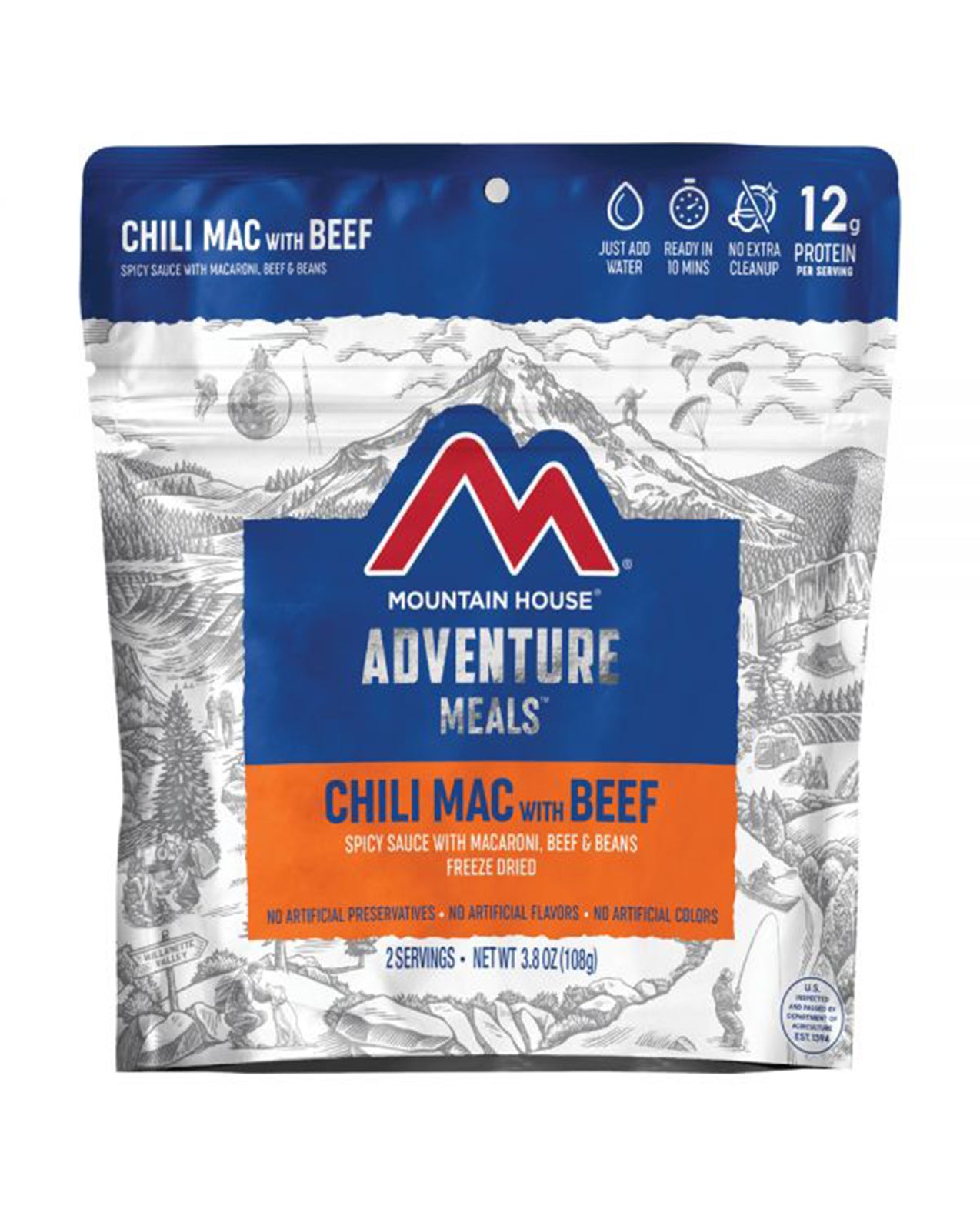 LIBERTY MOUNTAIN Mountain House Chili Mac with Beef Clean