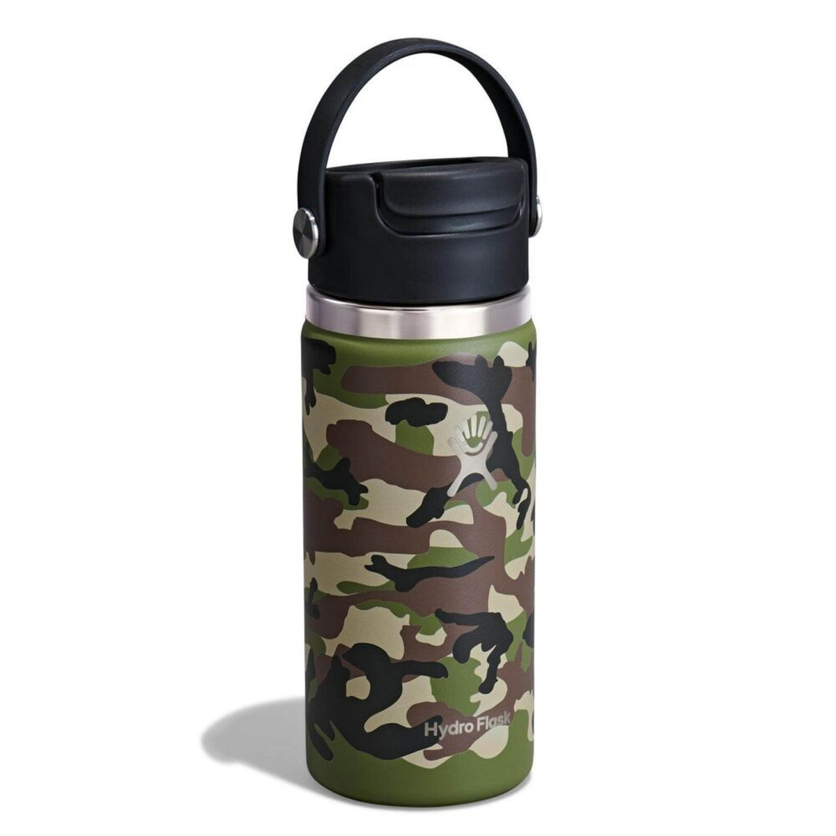 Hydro Flask 16oz Travel Mug Flip Sip Cap-Woodland Camo