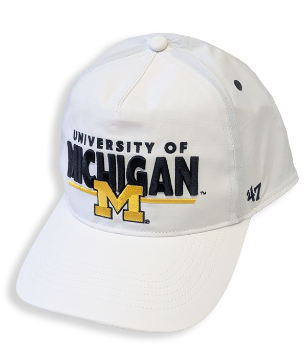 Unisex Michigan Wolverines White Brrr Expressway 47 Hitch
