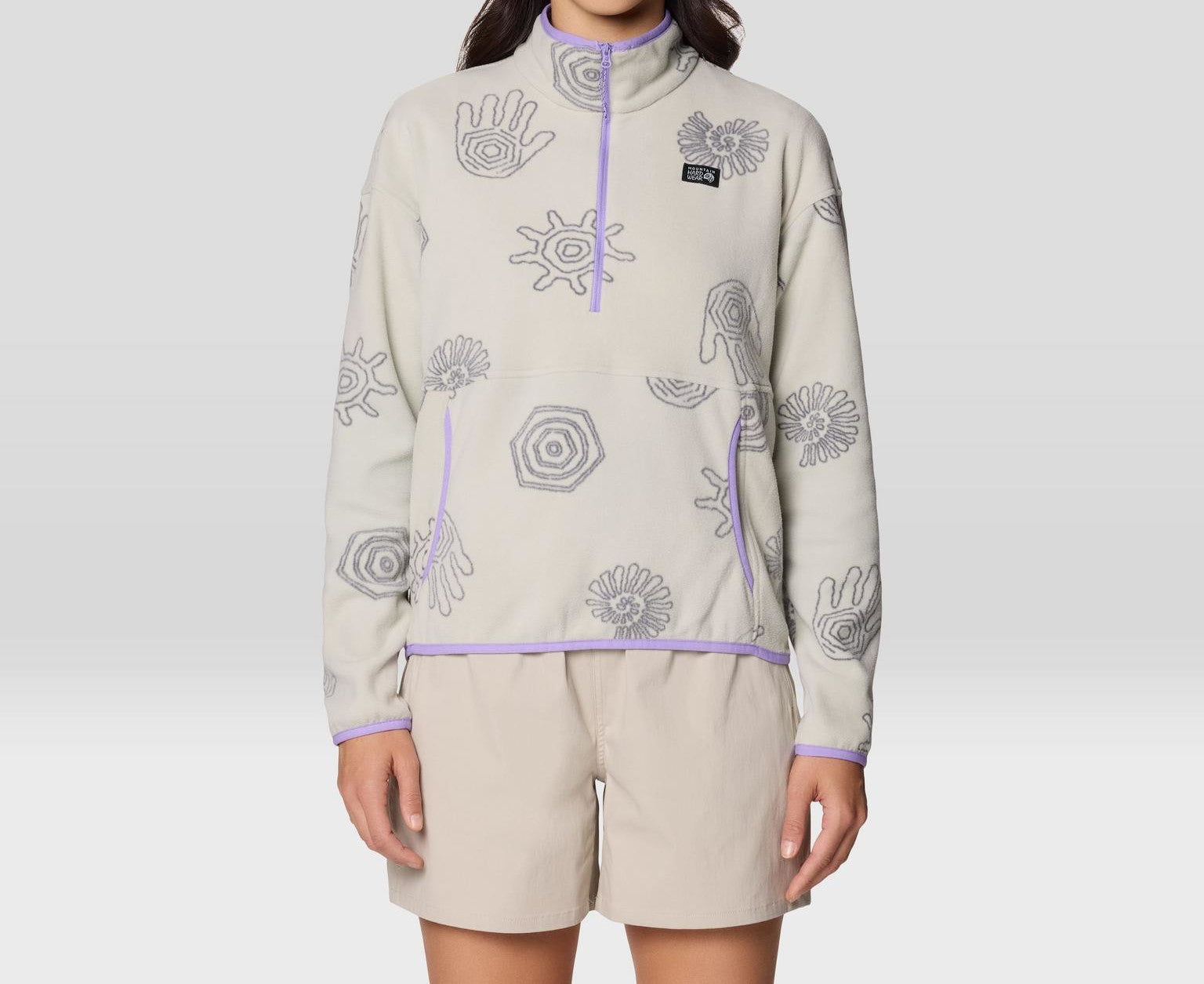 Womens Microchill Half Zip