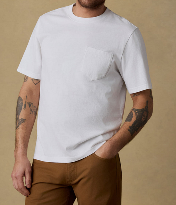 Mens SS Recycled Cotton Tee