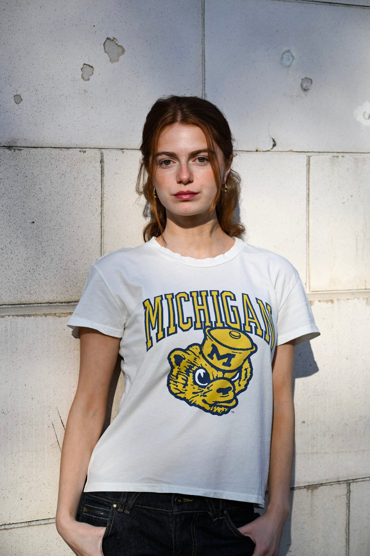 Womens Michigan Wolverines Tee