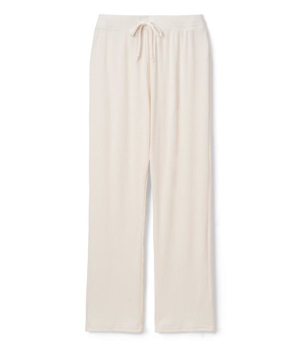 Womens Remi 2x1 Sweater Rib Drawstring Pant