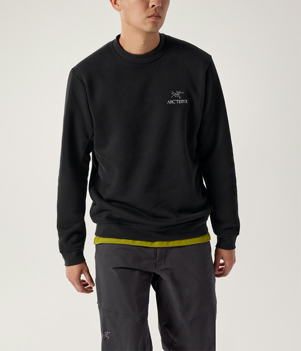 Mens Emblem Fleece Crew F26