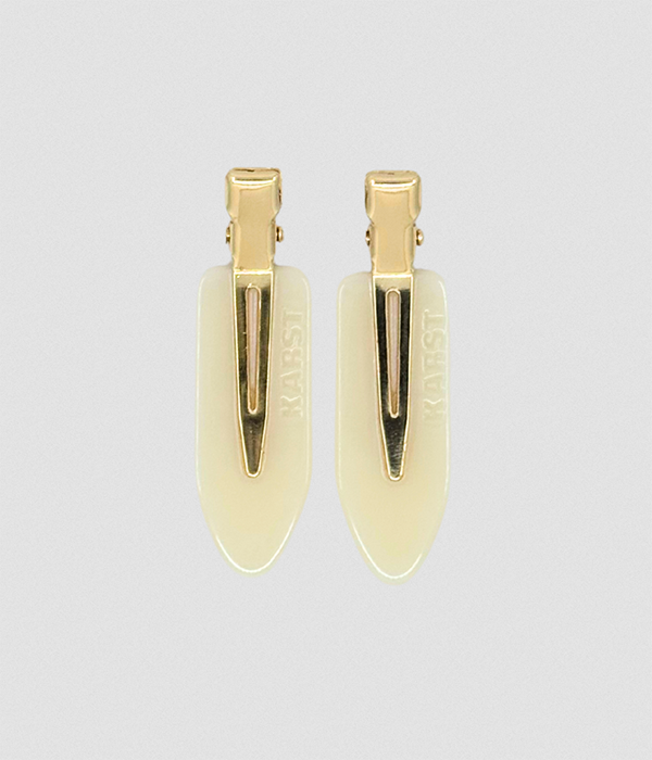 Creaseless Clips (Set of 2) — Buttermilk