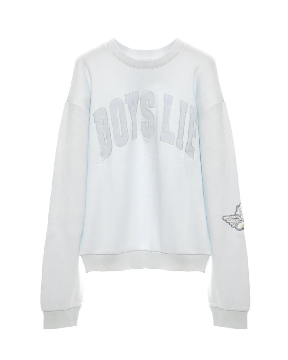 Womens Icy Blue Kara Crewneck