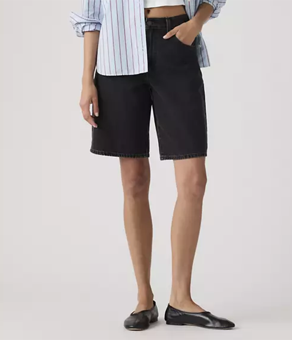 Womens Baggy Dad Jort Open Mind FP