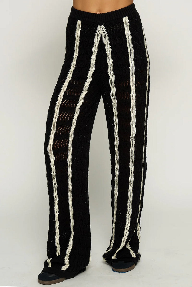 Womens Novelty Stitch Midrise Pant