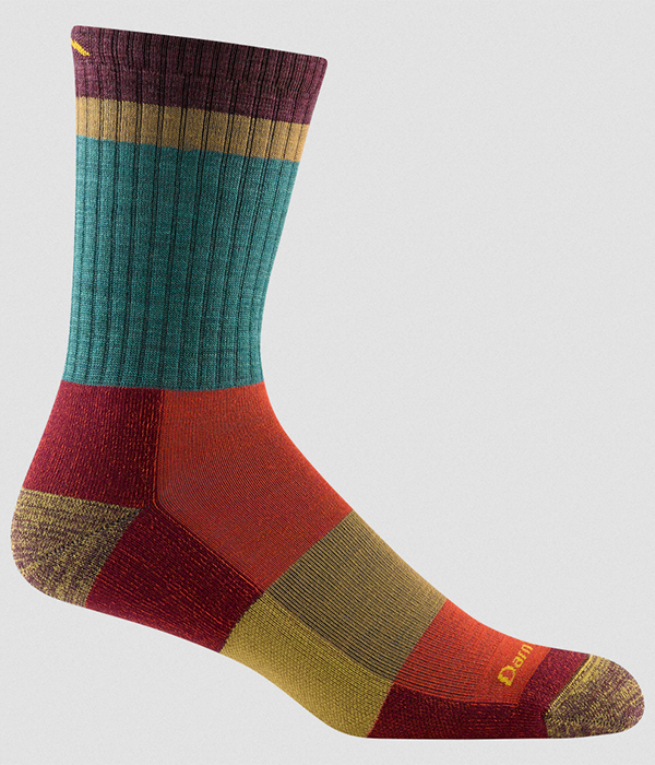DARN TOUGH Mens Heady Stripe Micro Light Cushion