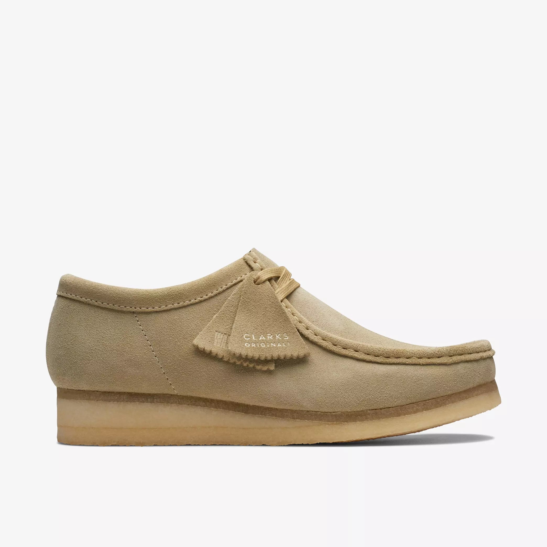 Mens Wallabee in Maple Suede