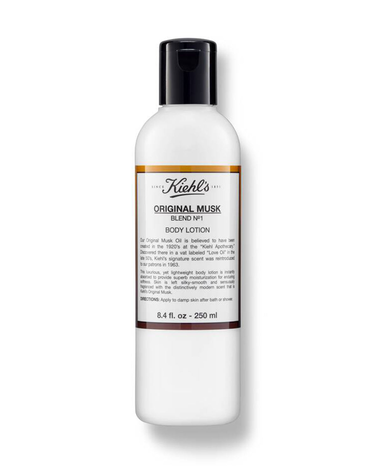 KIEHLS 8.4oz Musk Body Lotion
