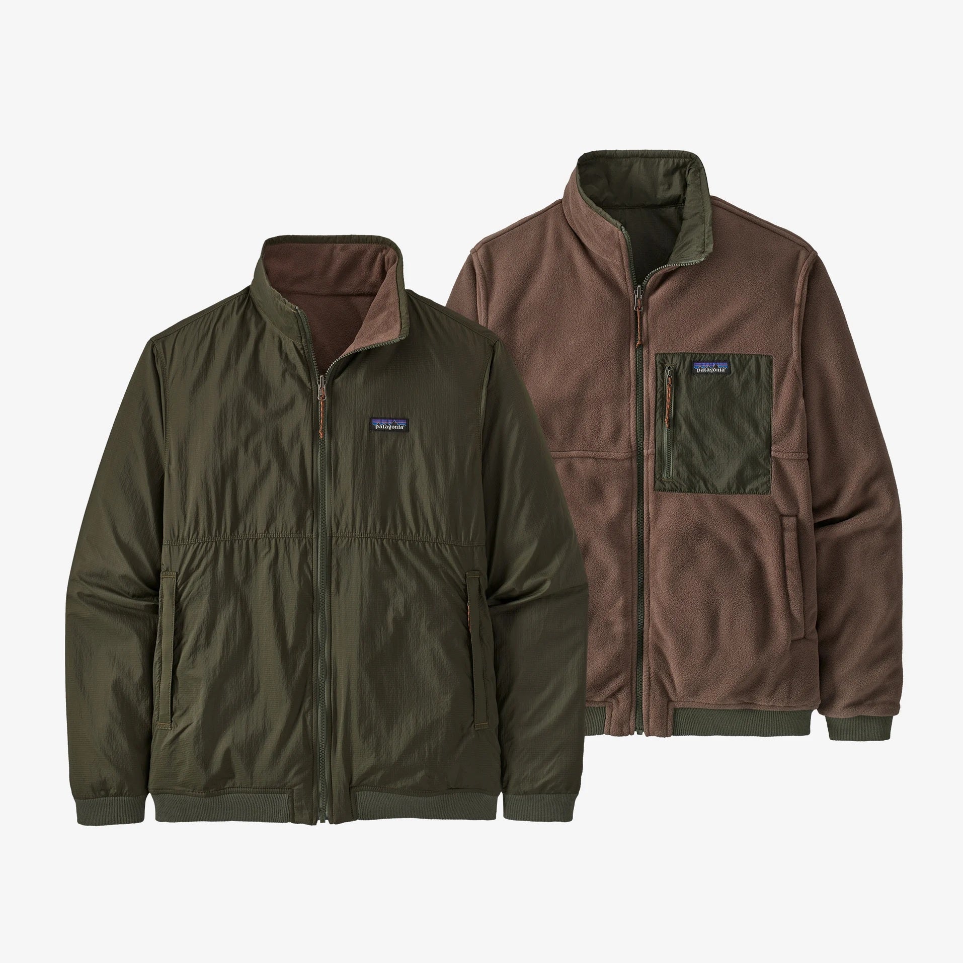 Mens Reversible Shelled Microdini Jacket