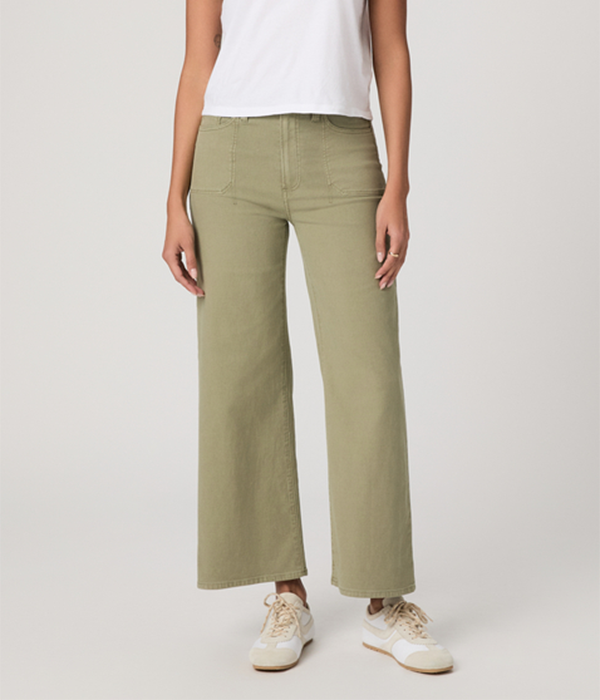 Womens Anessa w/ Stitch Through Utility Pocket Hem in Vintage Oak Moss