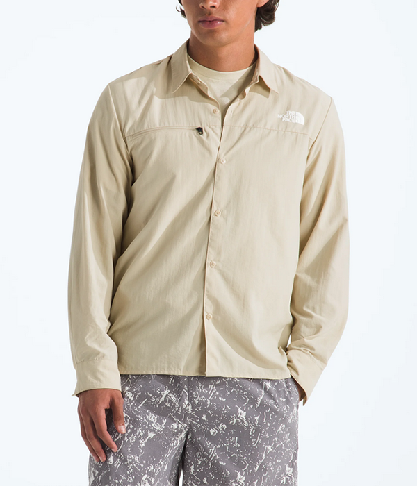 Mens Packable Long-Sleeve Shirt