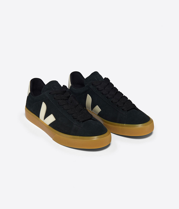 Womens Campo Bold Suede in Black / Pierre