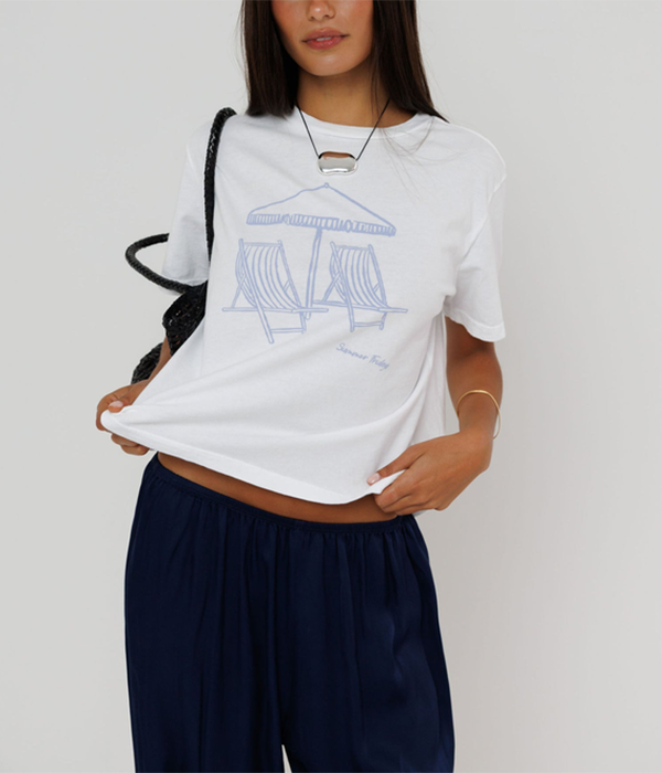 Womens Summer Fridays Everyday Tee