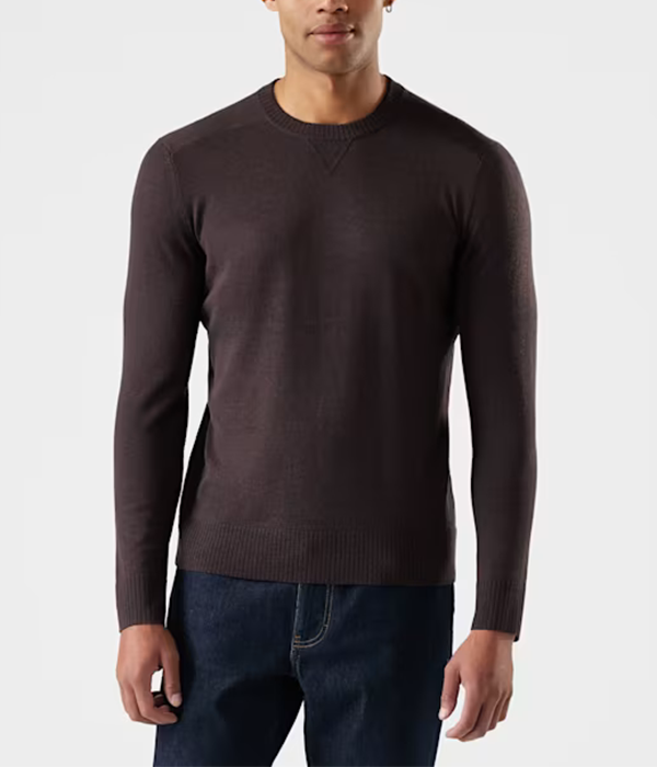 SMARTWOOL Mens Sparwood Crew Sweater