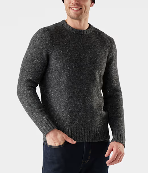 Mens Heavy Crew Sweater