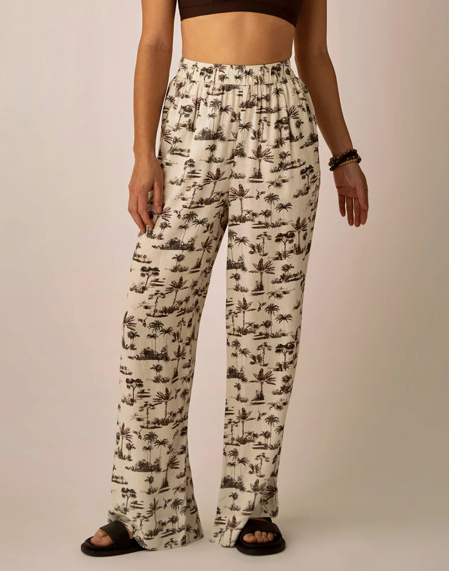 Womens Nico Linen Pant