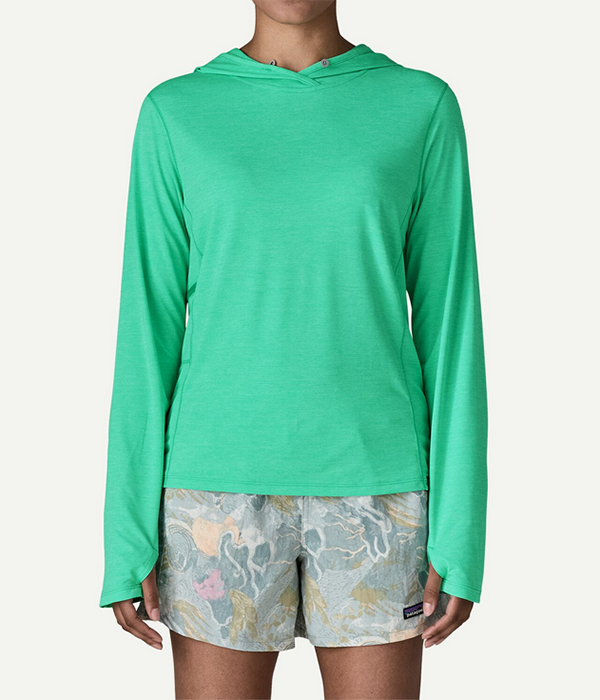 Womens Cap Cool Sun Hoody S26