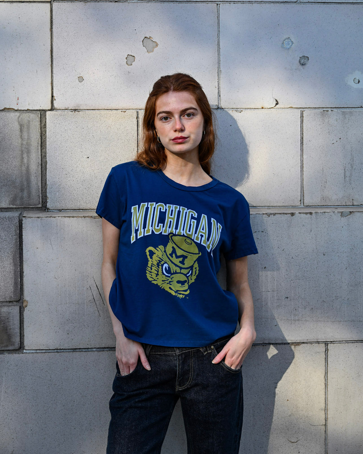 Womens Michigan Wolverines Tee