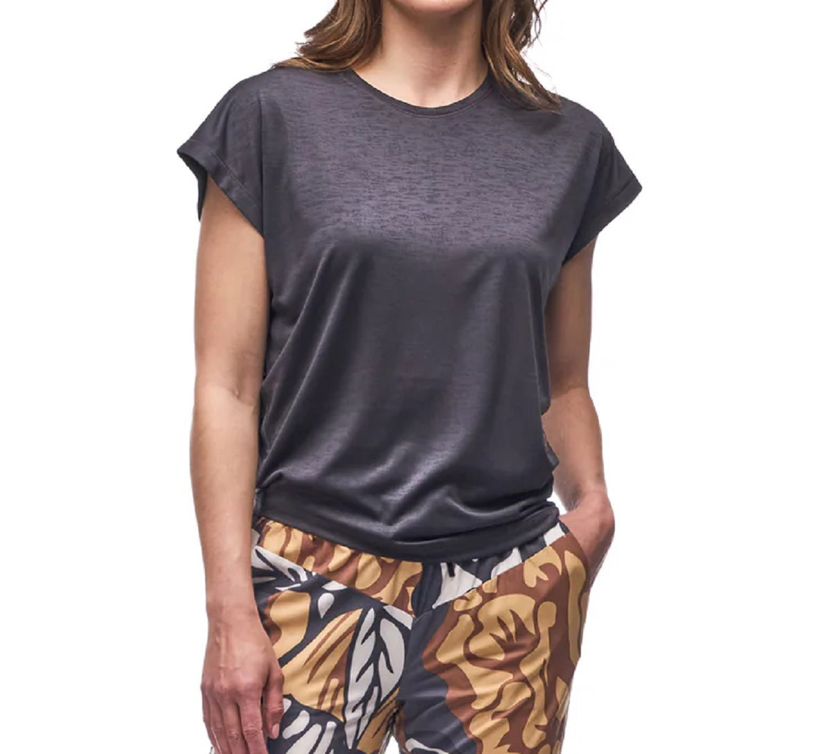 Womens Berga Short Sleeve Top