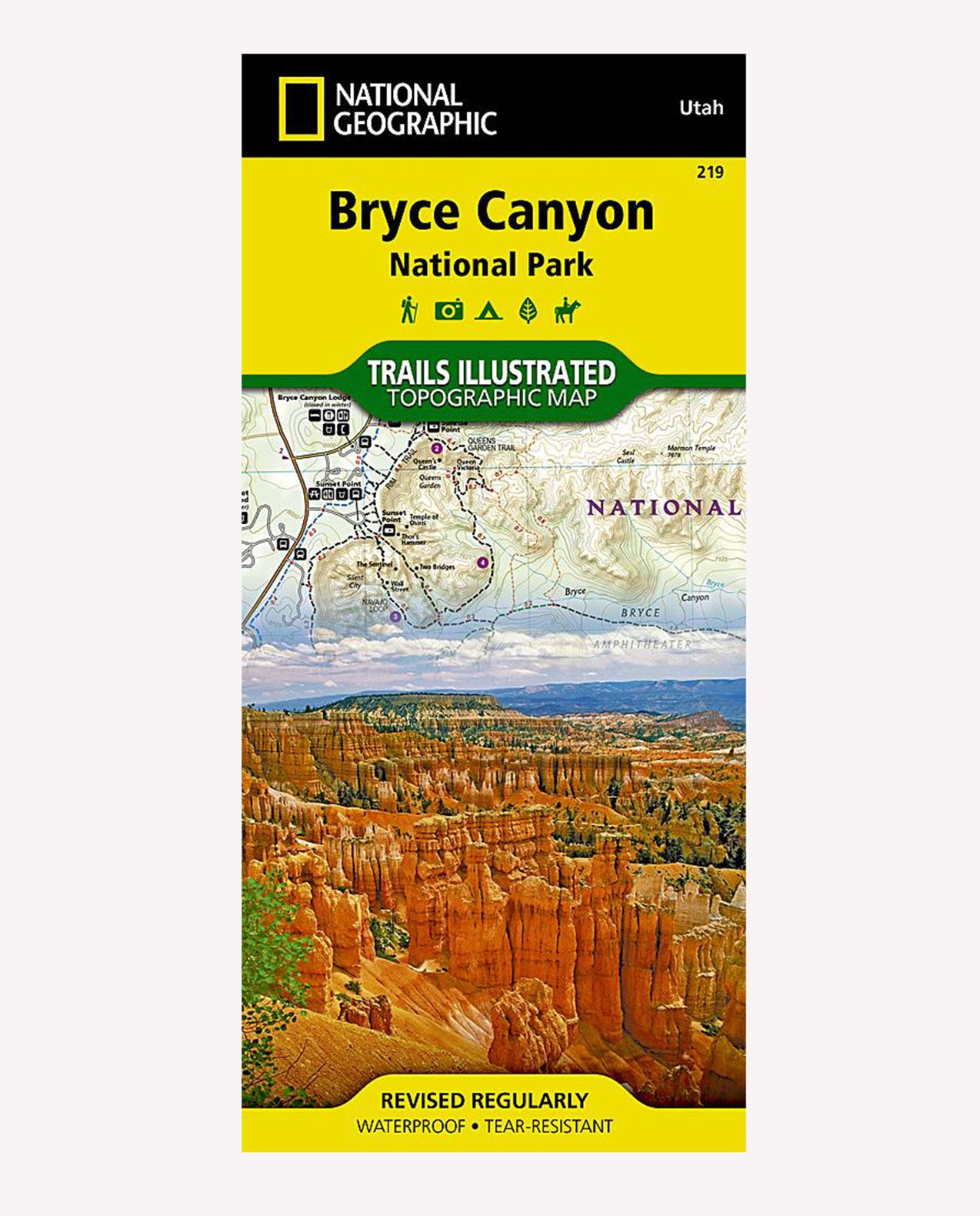 NATIONAL GEO MAPS Trail ill - Bryce Canyon NP 219