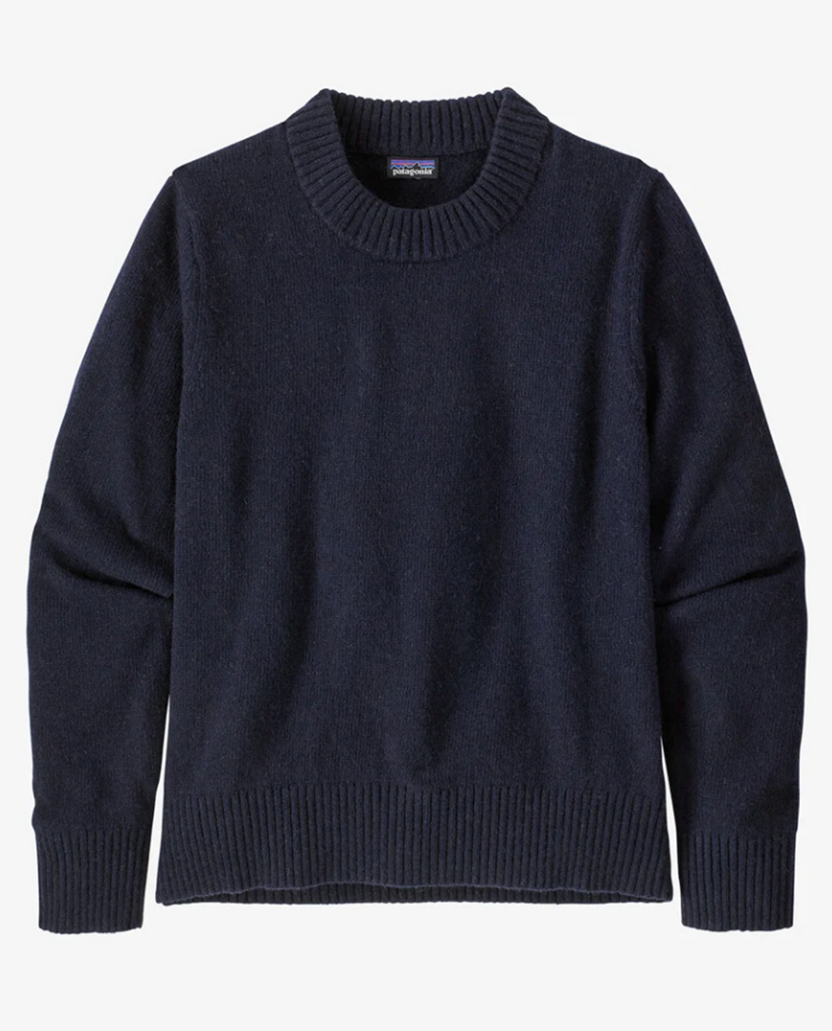Womens Recycled Wool Crewneck Sweater
