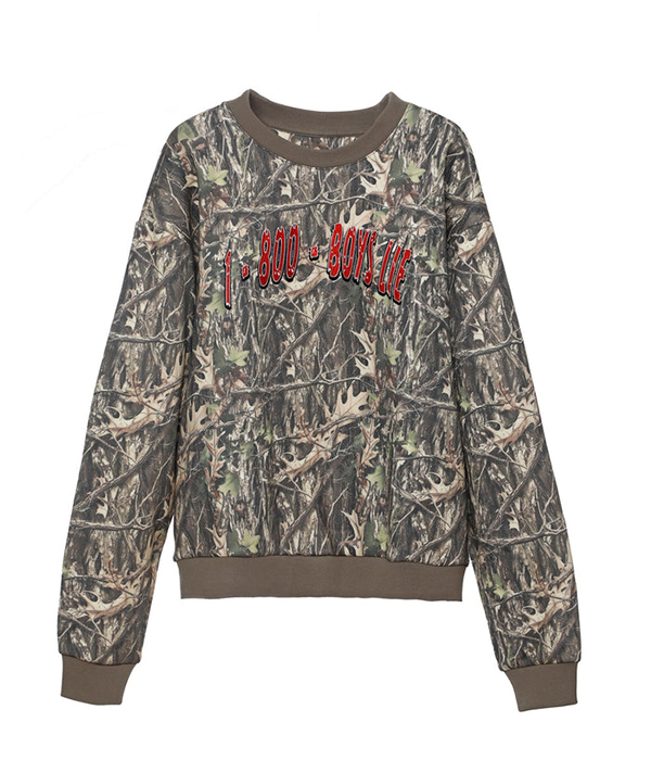Womens 1-800 Manhunt Kara Crewneck in Multi