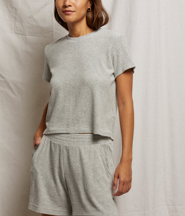 Womens Eve Loop Terry Tee