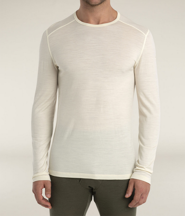 ICEBREAKER Mens 200 Oasis Long Sleeve Crew