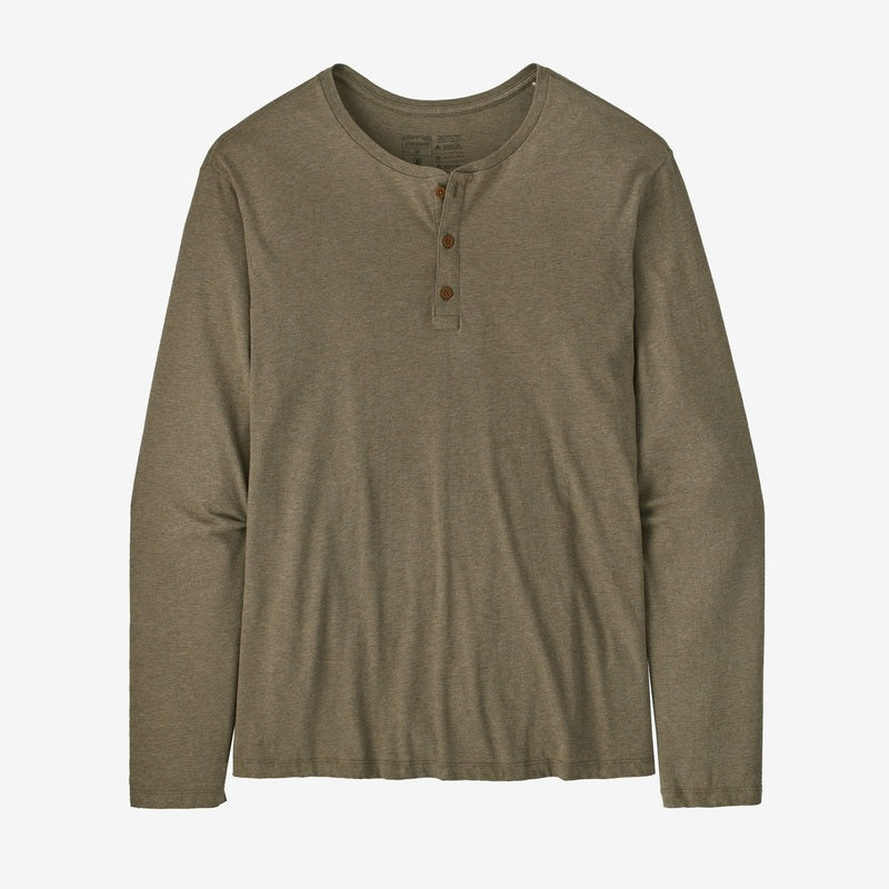 Mens Regenerative Organic Certified Cotton LW Henley