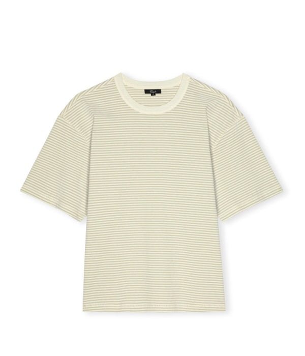 Mens Kip Shirt in Dune Stripe