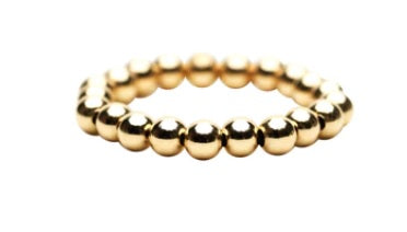 3mm Yellow Gold Filled Signature Ring Size 6