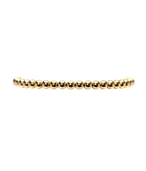 4MM Signature Bracelet - 6.75 / Yellow Gold