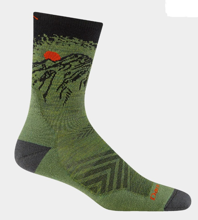 Mens Vert Micro Crew Ultra-Lightweight with Cushion