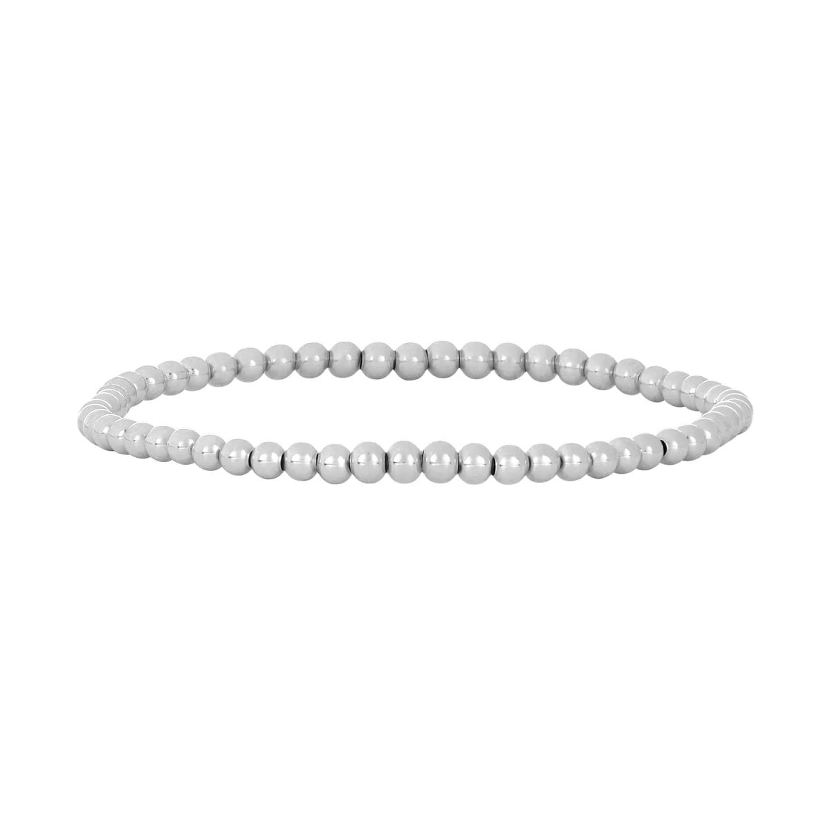 3mm Bead Bracelet 6.5in