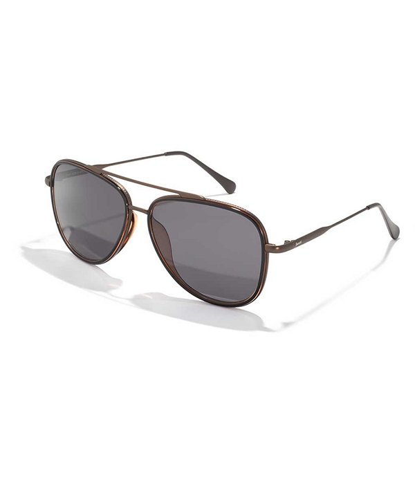 Sirocco Sunglasses in Black Copper Slate