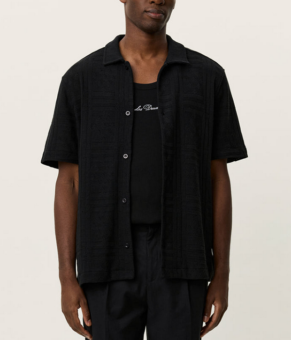 Mens Hector Pointelle SS Shirt