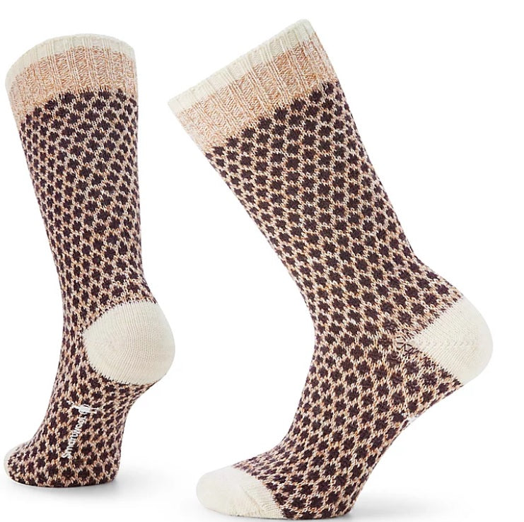 Womens Everyday Popcorn Polka Dot Crew Socks